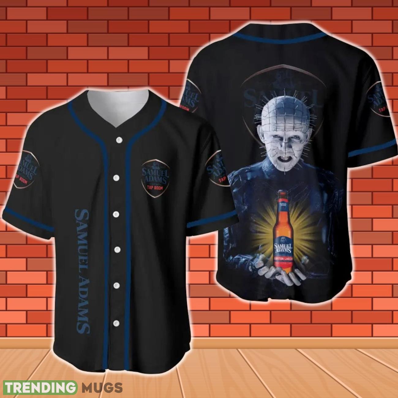 Samuel Adams Hellraiser Horror Baseball Jersey Product Photo 1 Samuel Adams Hellraiser Horror Baseball Jersey Product Photo 1