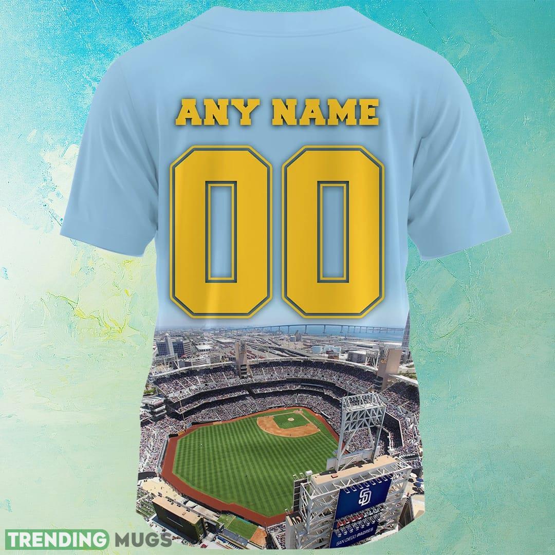 San Diego Padres Baseball Jersey Shirt MLB Hula Custom Number And Name Football Jersey San Diego Padres Baseball Jersey Shirt MLB Hula Custom Number And Name Football Jersey