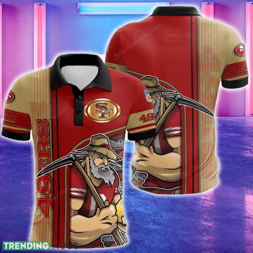 San Francisco 49ers 3D Polo Shirt Golf Pattern Gift For Men Women Fans - San Francisco 49ers 3D Polo Shirt Golf Pattern Gift For Men Women Fans San Francisco 49ers 3D Polo Shirt Golf Pattern Gift For Men Women Fans - San Francisco 49ers 3D Polo Shirt Golf Pattern Gift For Men Women Fans