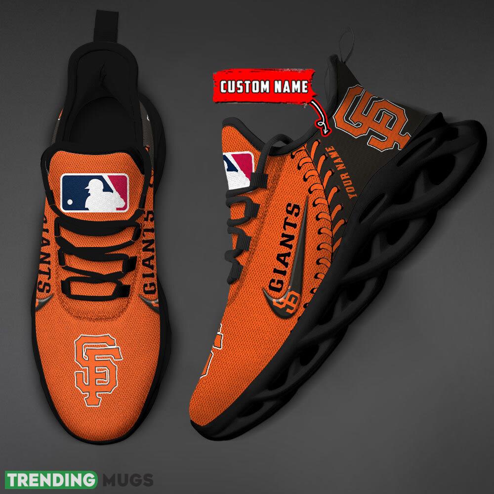 San Francisco Giants MLB Max Soul Shoes Custom Name Gift Running Sport Shoes For Fans Max Soul San Francisco Giants MLB Max Soul Shoes Custom Name Gift Running Sport Shoes For Fans Max Soul