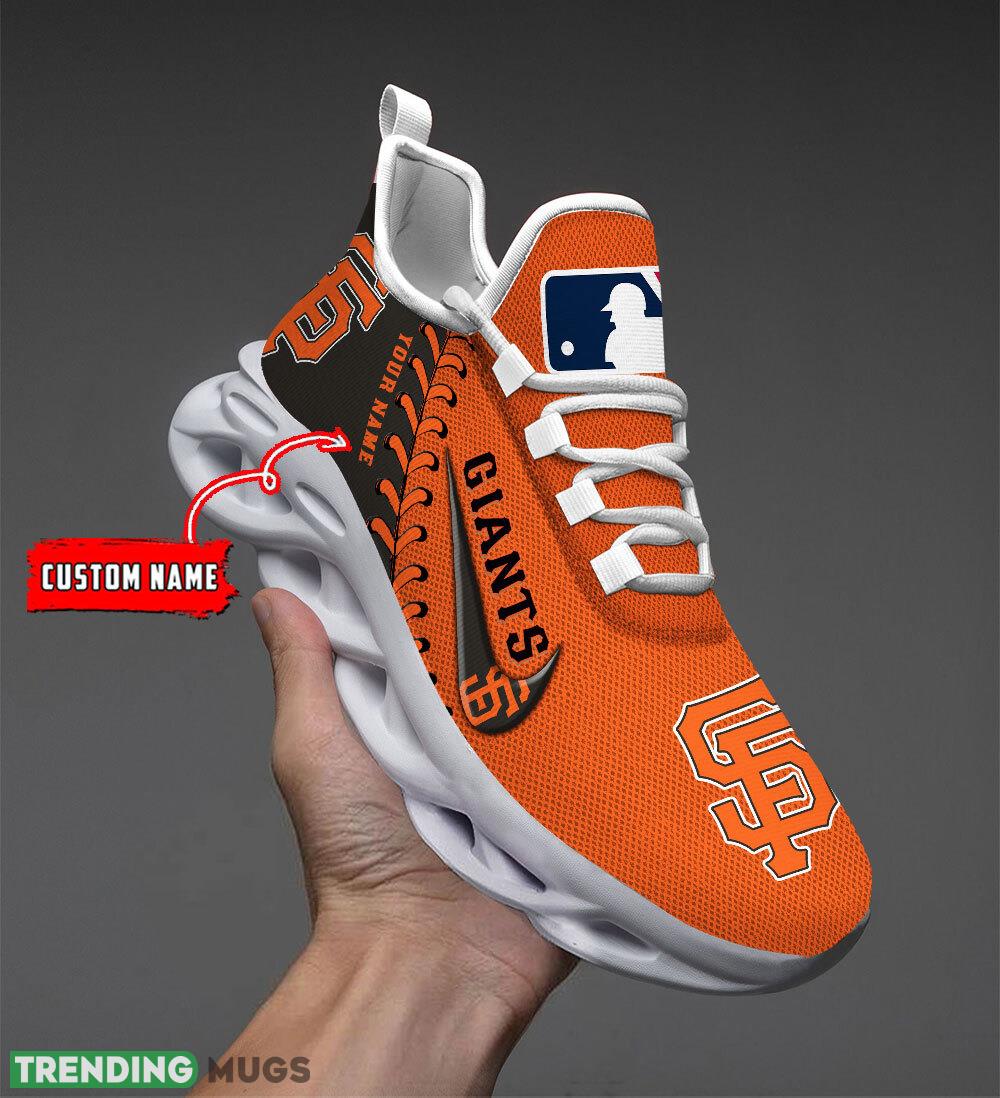 San Francisco Giants MLB Max Soul Shoes Custom Name Gift Running Sport Shoes For Fans - San Francisco Giants MLB Max Soul Shoes Custom Name_1 San Francisco Giants MLB Max Soul Shoes Custom Name Gift Running Sport Shoes For Fans - San Francisco Giants MLB Max Soul Shoes Custom Name_1