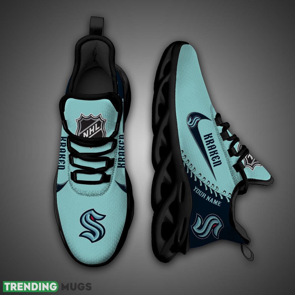 Seattle Kraken NHL Max Soul Shoes Custom Name For Men Women Fans Max Soul Seattle Kraken NHL Max Soul Shoes Custom Name For Men Women Fans Max Soul