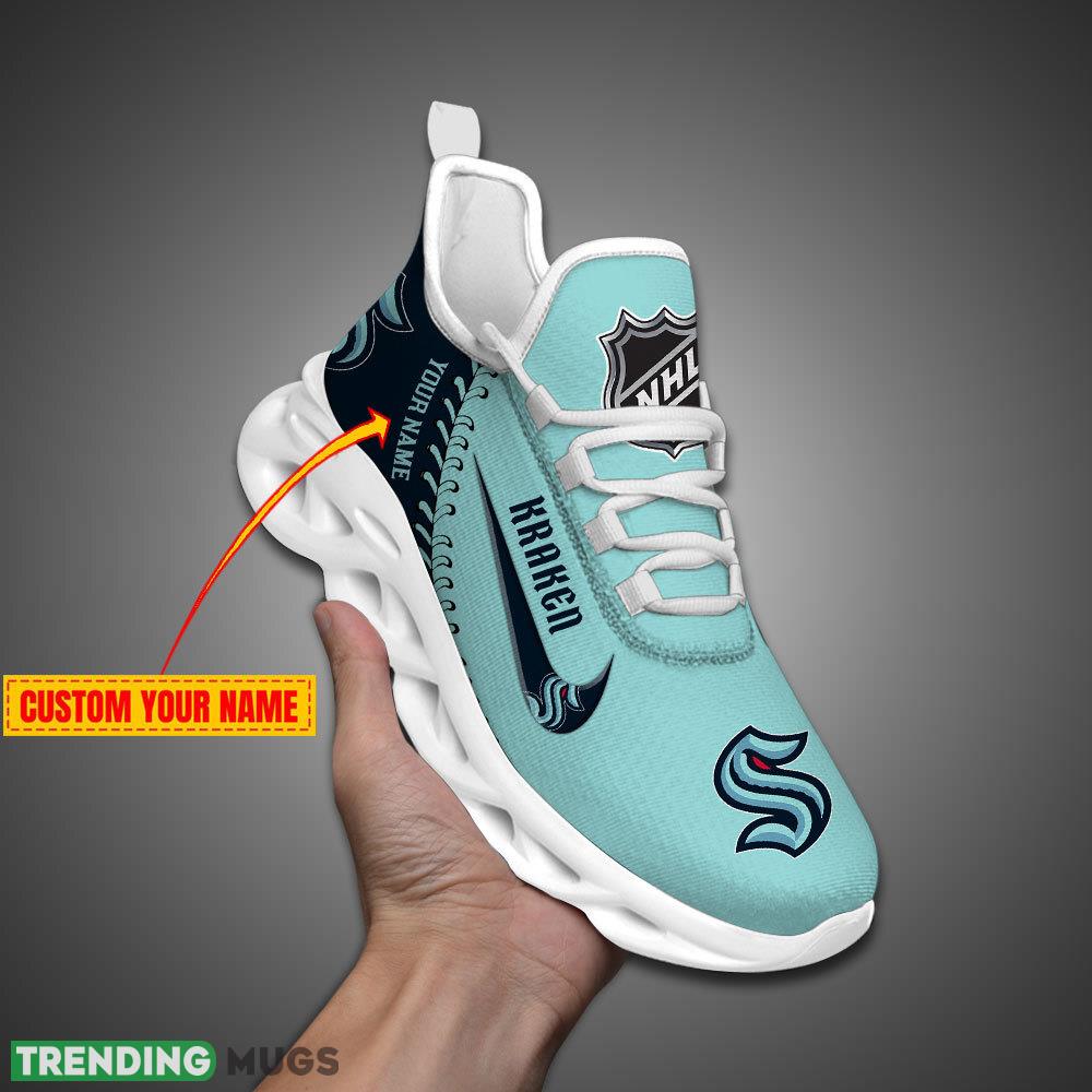 Seattle Kraken NHL Max Soul Shoes Custom Name For Men Women Fans - Seattle Kraken NHL Max Soul Shoes Custom Name_1 Seattle Kraken NHL Max Soul Shoes Custom Name For Men Women Fans - Seattle Kraken NHL Max Soul Shoes Custom Name_1