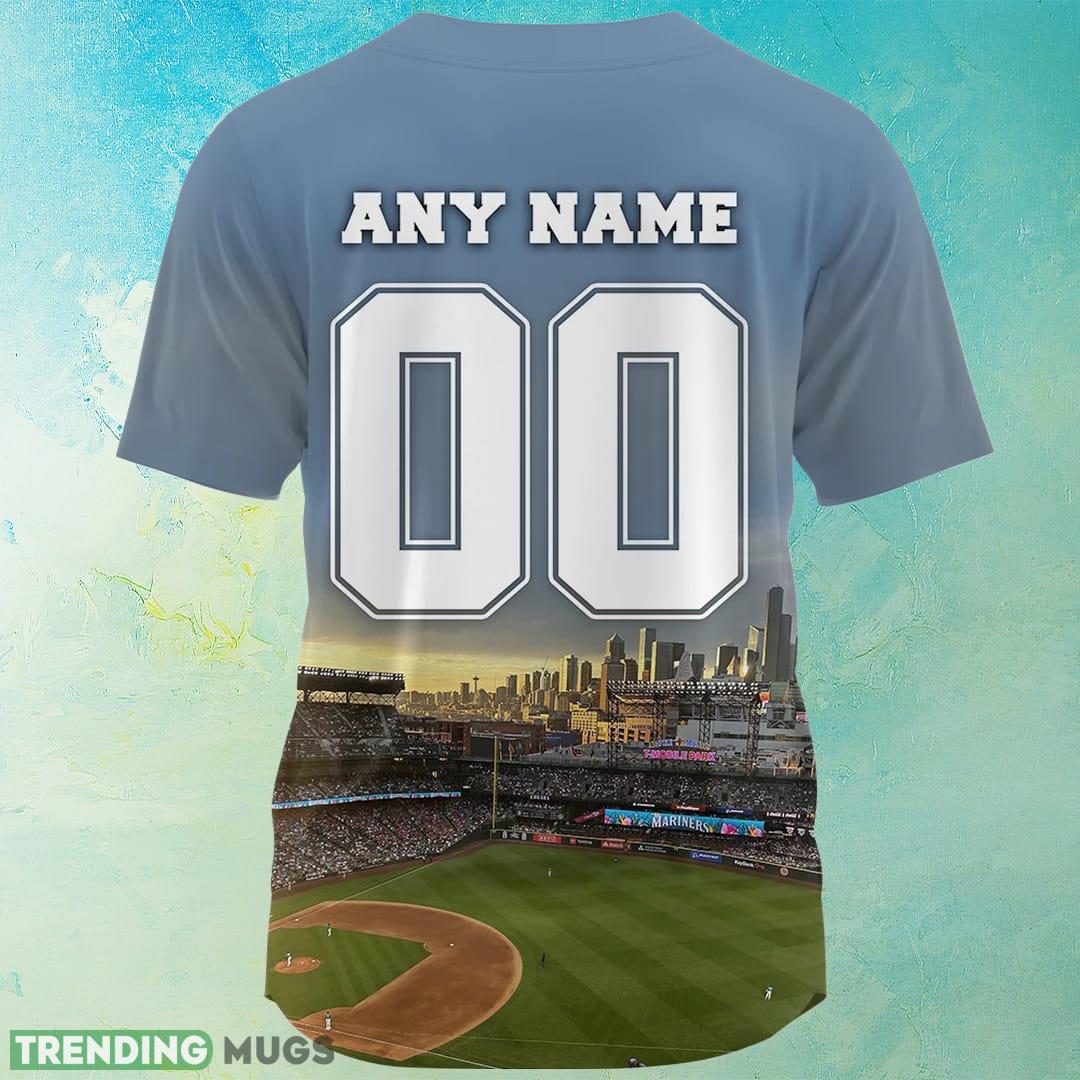 Seattle Mariners Baseball Jersey Shirt MLB Beach Custom Number And Name Football Jersey Seattle Mariners Baseball Jersey Shirt MLB Beach Custom Number And Name Football Jersey