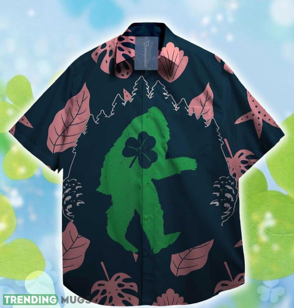 Shamrock Bigfoot St. Paddy_s Vibes on St. Patrick day Hawaiian Shirt Ocean - Shamrock Bigfoot St. Paddy_s Vibes on St. Patrick day Hawaiian Shirt Ocean Shamrock Bigfoot St. Paddy_s Vibes on St. Patrick day Hawaiian Shirt Ocean - Shamrock Bigfoot St. Paddy_s Vibes on St. Patrick day Hawaiian Shirt Ocean