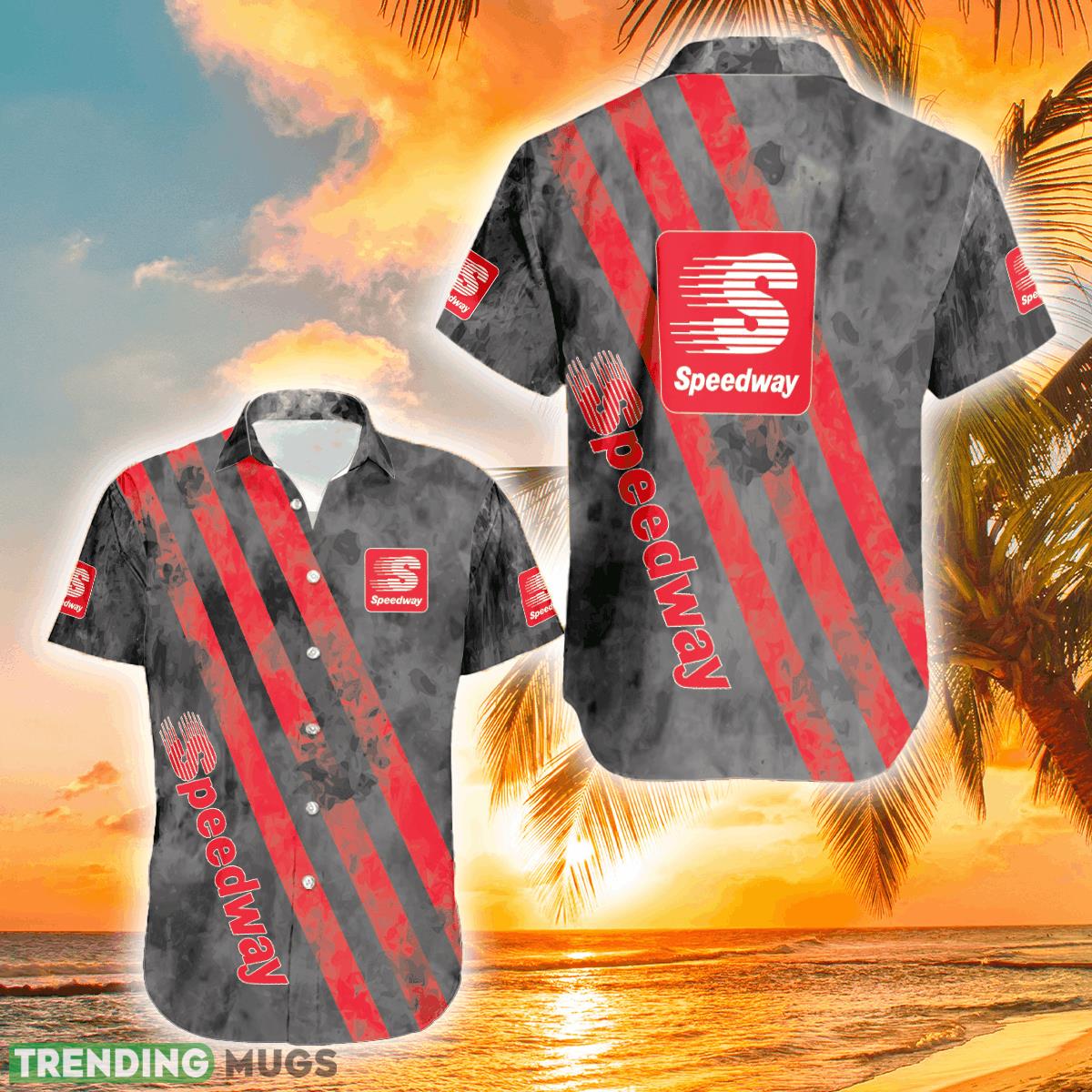 Speedway Stripes Pattern Latest Logo Beach Hawaiian Shirt Men And Women Gift - Speedway Stripes Pattern Latest Logo Beach Hawaiian Shirt Men And Women Gift Speedway Stripes Pattern Latest Logo Beach Hawaiian Shirt Men And Women Gift - Speedway Stripes Pattern Latest Logo Beach Hawaiian Shirt Men And Women Gift