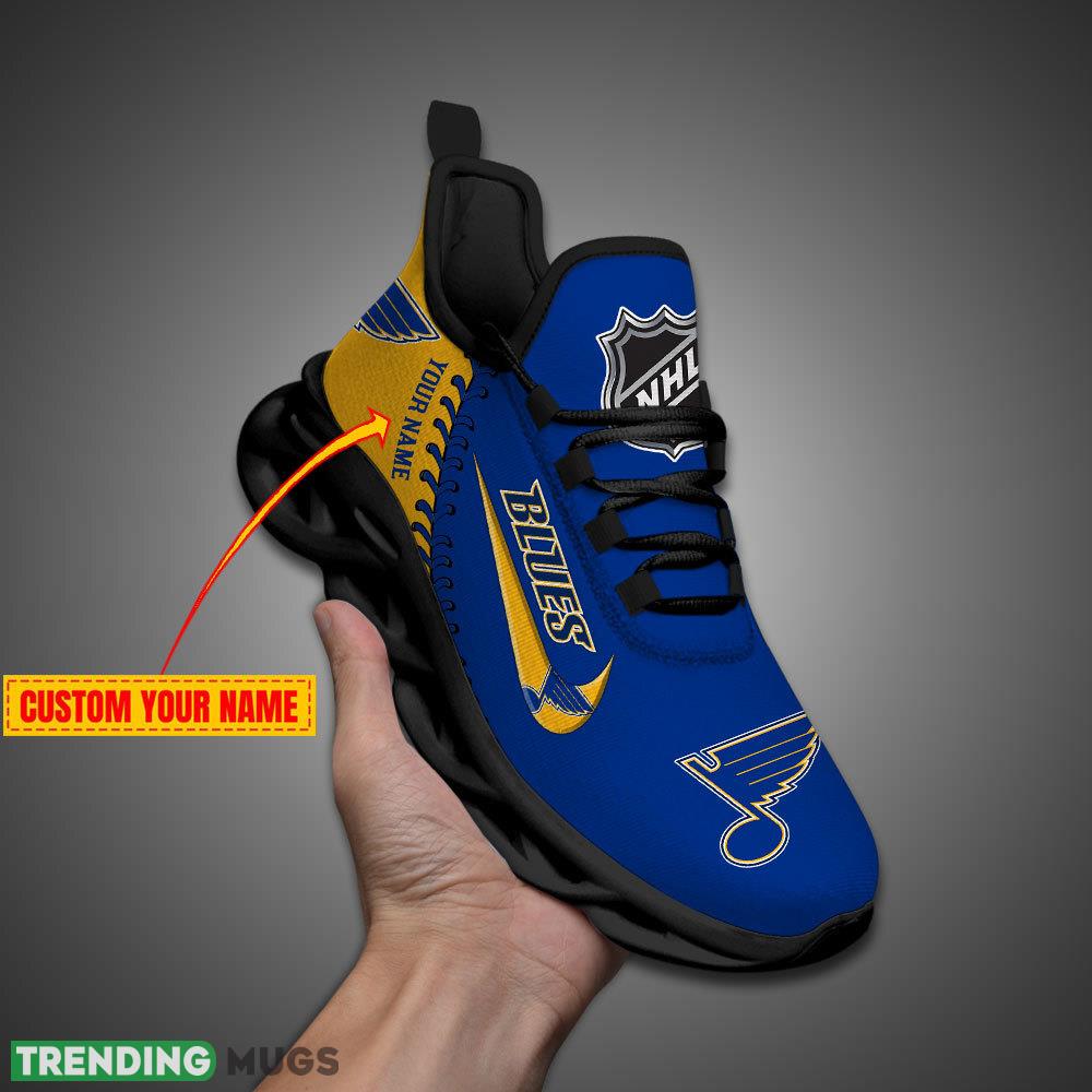 St Louis Blues NHL Max Soul Shoes Custom Name For Men Women Fans Max Soul St Louis Blues NHL Max Soul Shoes Custom Name For Men Women Fans Max Soul