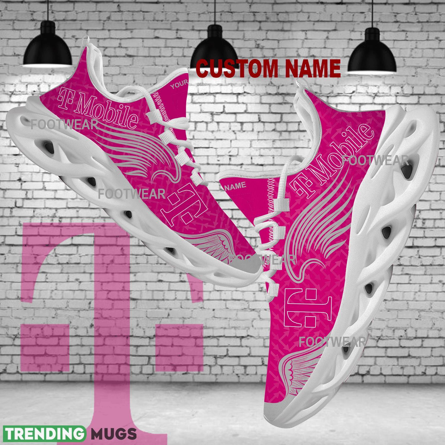 T Mobile Brand Logo Wings Pattern Max Soul Shoes Personalized Distinctive Chunky Sneaker - t mobile Brand Logo New Wings Pattern Max Soul Shoes Custom Name Photo 1 T Mobile Brand Logo Wings Pattern Max Soul Shoes Personalized Distinctive Chunky Sneaker - t mobile Brand Logo New Wings Pattern Max Soul Shoes Custom Name Photo 1
