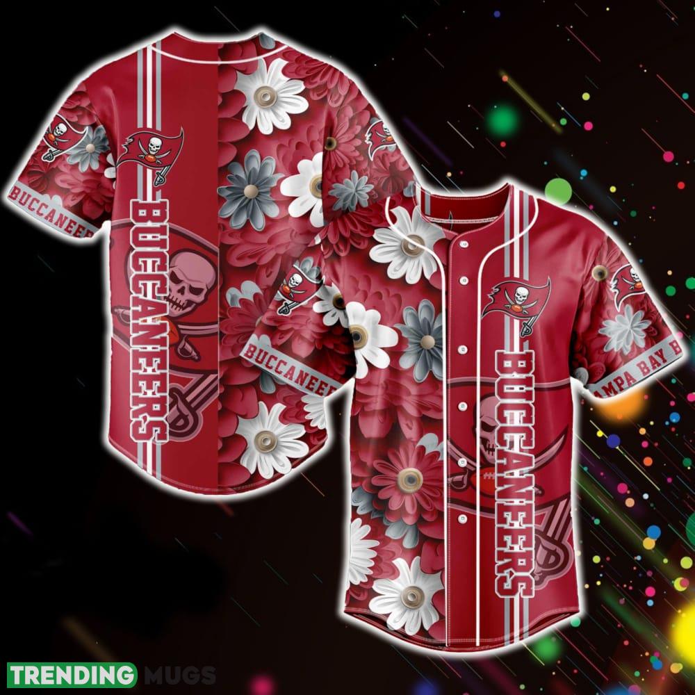 Tampa Bay Buccaneers NFL Baseball Jersey Shirt Flowers Pattern Gift For Men Women Fans - Tampa Bay Buccaneers NFL Baseball Jersey Shirt Flowers Pattern Gift For Men Women Fans Tampa Bay Buccaneers NFL Baseball Jersey Shirt Flowers Pattern Gift For Men Women Fans - Tampa Bay Buccaneers NFL Baseball Jersey Shirt Flowers Pattern Gift For Men Women Fans