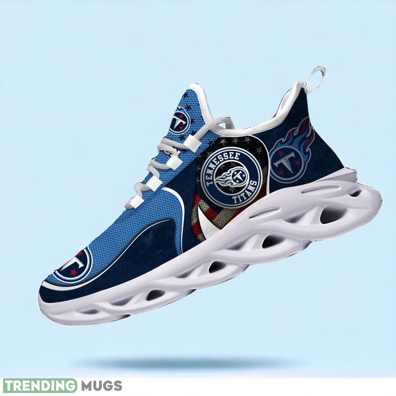 Tennessee Titans NFL Sports Clunky Custom Name Max Soul Shoes Max Soul Tennessee Titans NFL Sports Clunky Custom Name Max Soul Shoes Max Soul