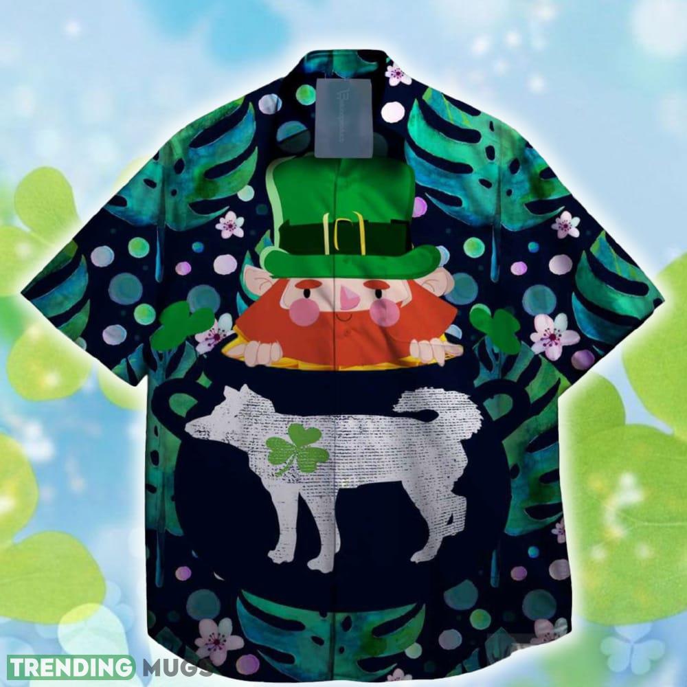 The Dog and Shamrocks St. Patrick day Hawaiian Shirt - The Dog and Shamrocks St. Patrick day Hawaiian Shirt The Dog and Shamrocks St. Patrick day Hawaiian Shirt - The Dog and Shamrocks St. Patrick day Hawaiian Shirt