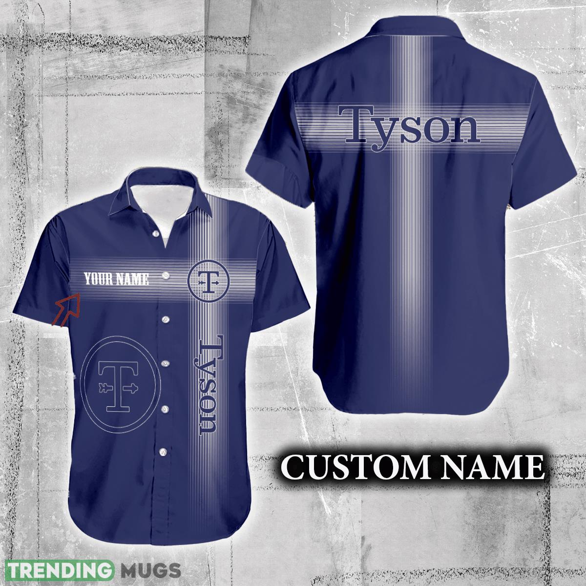 Tyson Foods Logo Brand Hawaiian Shirt Custom Name Trending Summer - Tyson Foods Logo Brand Hawaiian Shirt Custom Name Trending Summer Tyson Foods Logo Brand Hawaiian Shirt Custom Name Trending Summer - Tyson Foods Logo Brand Hawaiian Shirt Custom Name Trending Summer