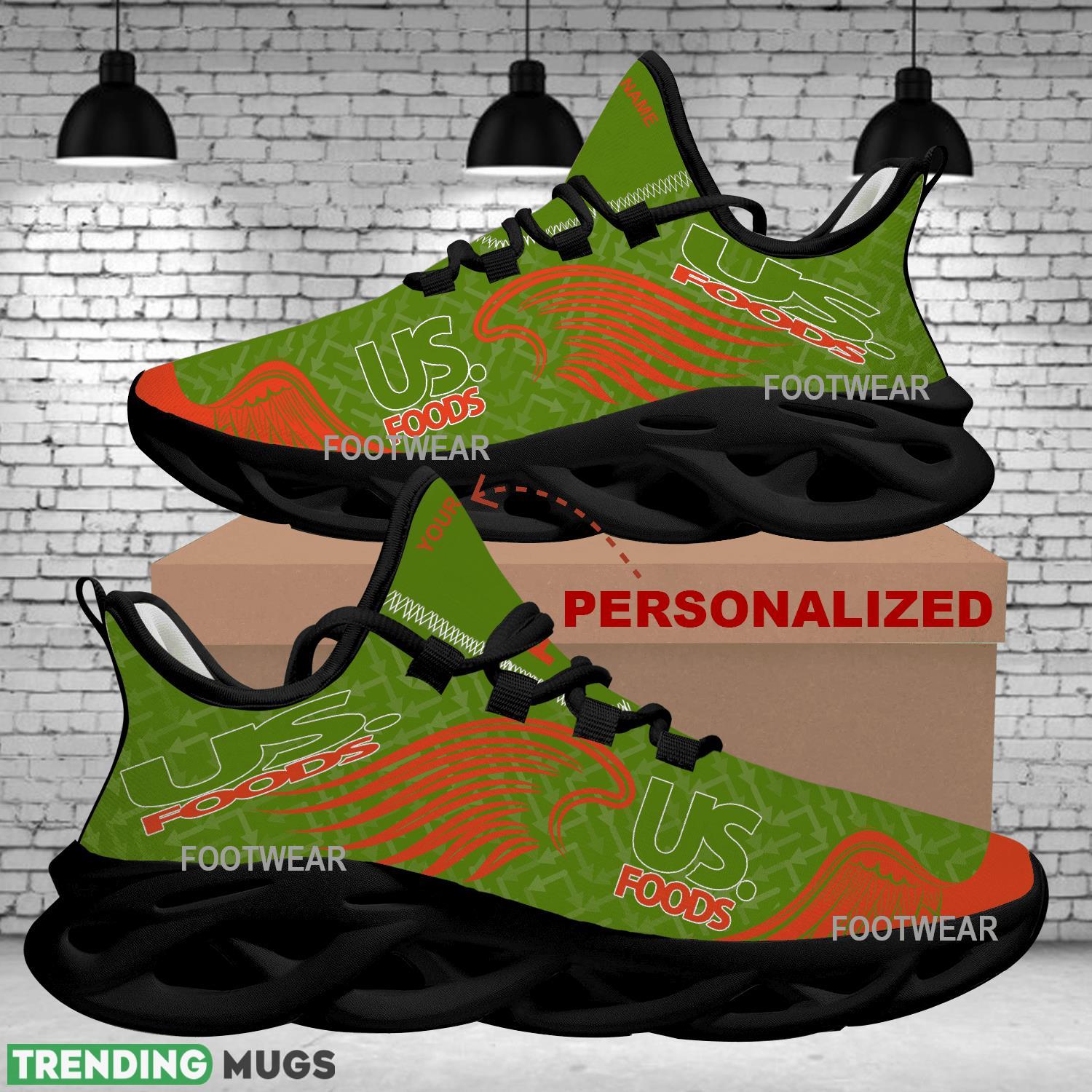 US FOODS Brand Logo Wings Pattern Max Soul Shoes Personalized Collection Chunky Sneaker Max Soul US FOODS Brand Logo Wings Pattern Max Soul Shoes Personalized Collection Chunky Sneaker Max Soul