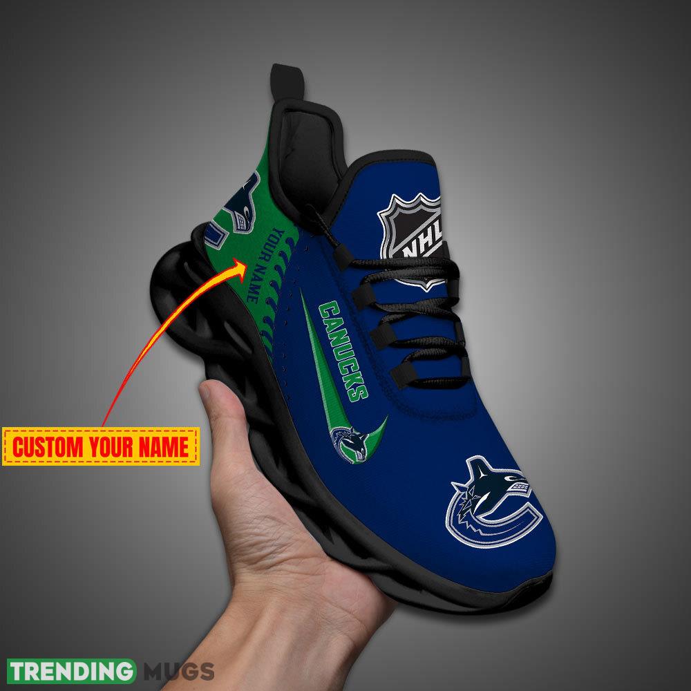 Vancouver Canucks NHL Max Soul Shoes Custom Name For Men Women Fans Max Soul Vancouver Canucks NHL Max Soul Shoes Custom Name For Men Women Fans Max Soul