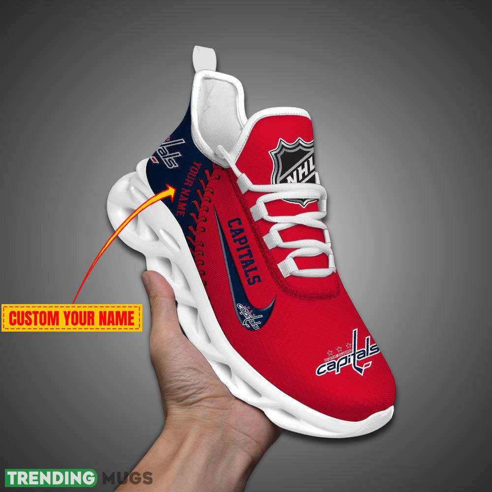 Washington Capitals NHL Max Soul Shoes Custom Name For Men Women Fans - Washington Capitals NHL Max Soul Shoes Custom Name_1 Washington Capitals NHL Max Soul Shoes Custom Name For Men Women Fans - Washington Capitals NHL Max Soul Shoes Custom Name_1