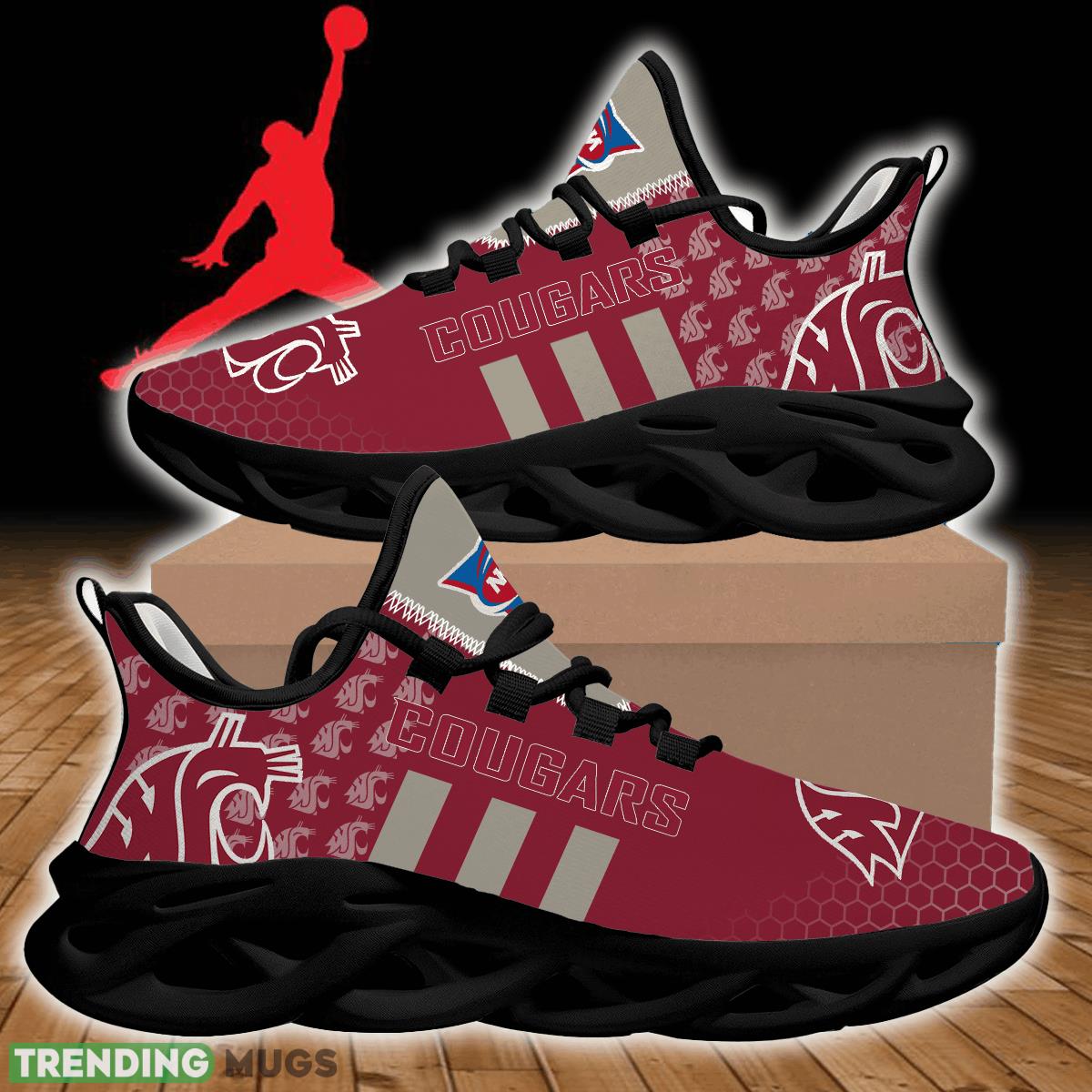 Washington State Cougars Max Soul Shoes Style For Men Women Gift Sports Sneaker - Washington State Cougars Max Soul Shoes Style For Men Women Gift Sports Sneaker Washington State Cougars Max Soul Shoes Style For Men Women Gift Sports Sneaker - Washington State Cougars Max Soul Shoes Style For Men Women Gift Sports Sneaker
