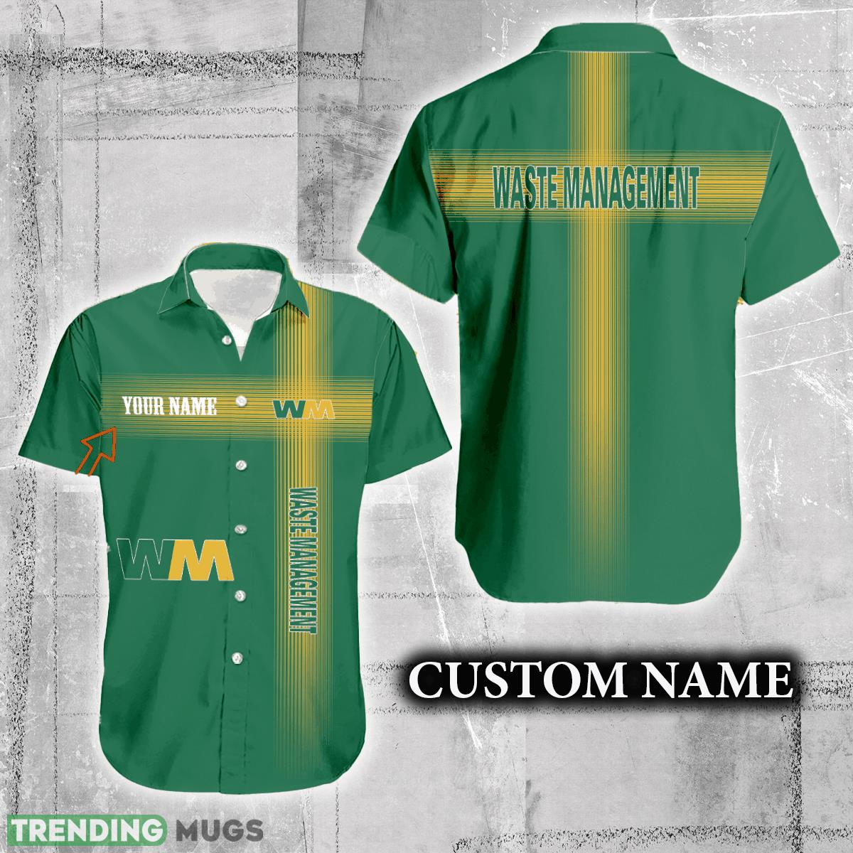 Waste Management Logo Brand Hawaiian Shirt Custom Name Trending Summer - Waste Management Logo Brand Hawaiian Shirt Custom Name Trending Summer Waste Management Logo Brand Hawaiian Shirt Custom Name Trending Summer - Waste Management Logo Brand Hawaiian Shirt Custom Name Trending Summer