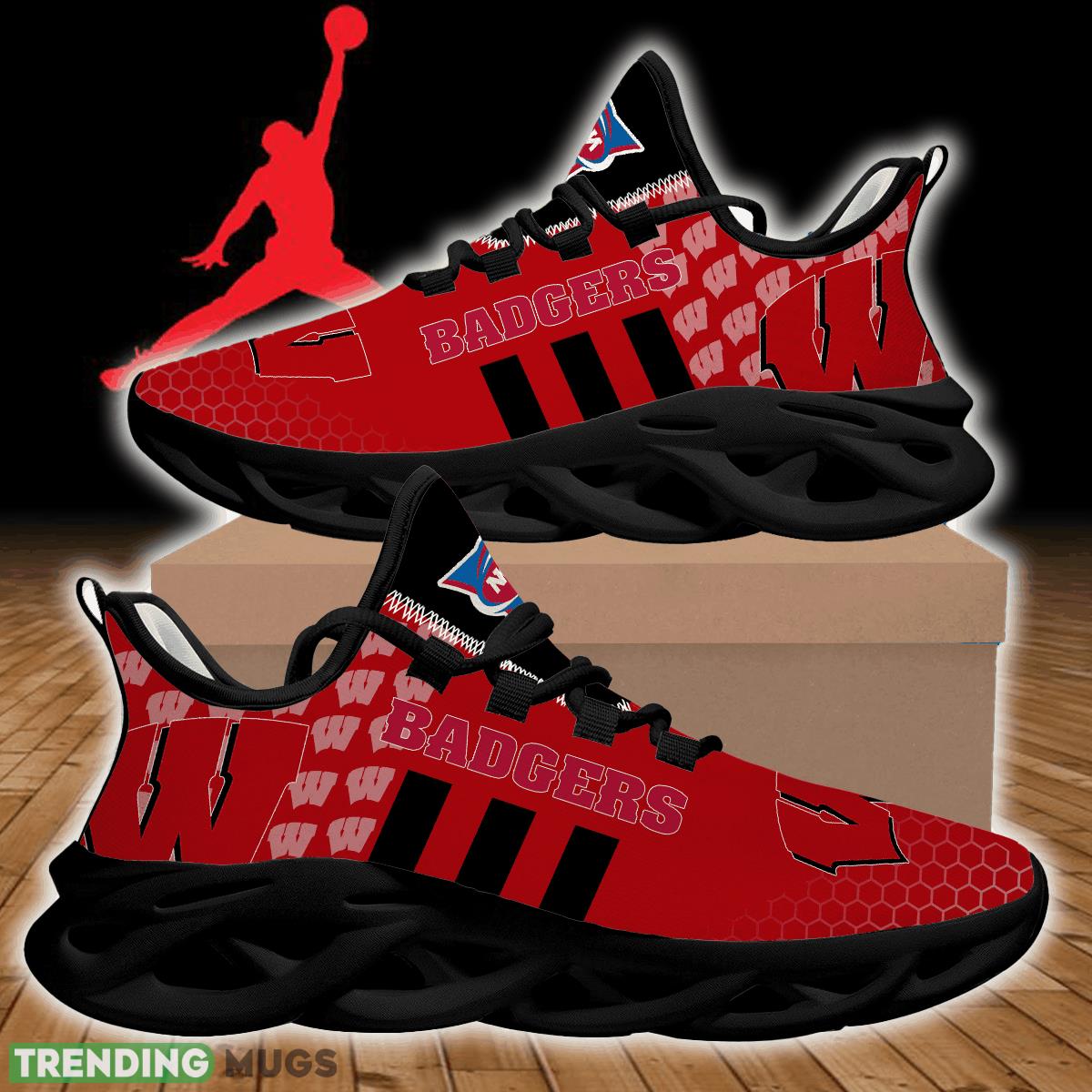 Wisconsin Badgers Max Soul Shoes Style For Men Women Gift Sports Sneaker - Wisconsin Badgers Max Soul Shoes Style For Men Women Gift Sports Sneaker Wisconsin Badgers Max Soul Shoes Style For Men Women Gift Sports Sneaker - Wisconsin Badgers Max Soul Shoes Style For Men Women Gift Sports Sneaker