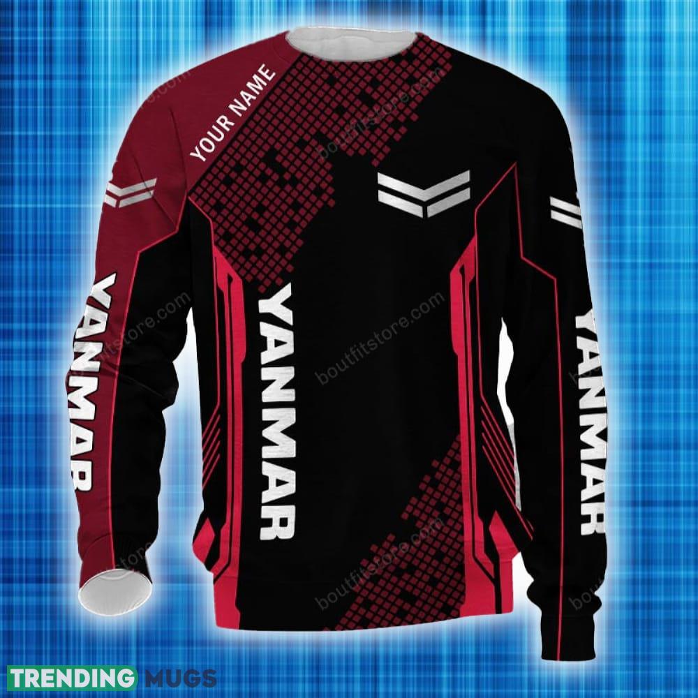 Yanmar 3D Hoodie, Zip Hoodie, T Shirt, SweatShirt Full Print For Fans Custom Name 3D Hoodies Yanmar 3D Hoodie, Zip Hoodie, T Shirt, SweatShirt Full Print For Fans Custom Name 3D Hoodies