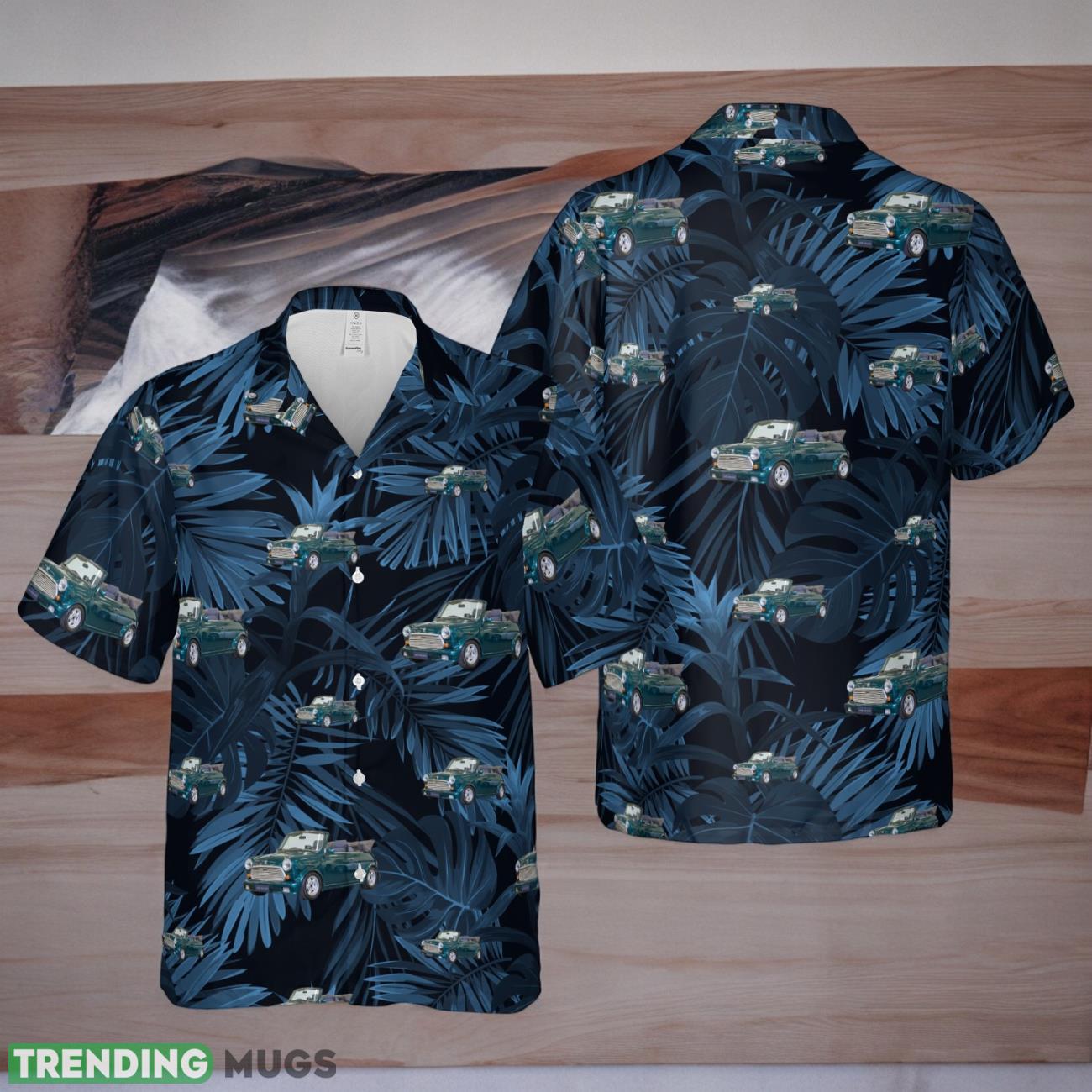 1995 Rover Mini Hawaiian Shirt Product Photo 1 1995 Rover Mini Hawaiian Shirt Product Photo 1