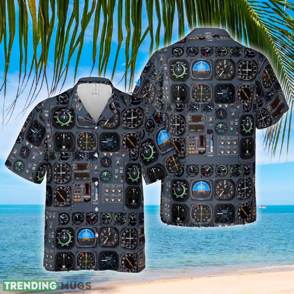Aircraft Instrument Panel Hawaiian Shirt - Aircraft Instrument Panel Hawaiian Shirt Aircraft Instrument Panel Hawaiian Shirt - Aircraft Instrument Panel Hawaiian Shirt