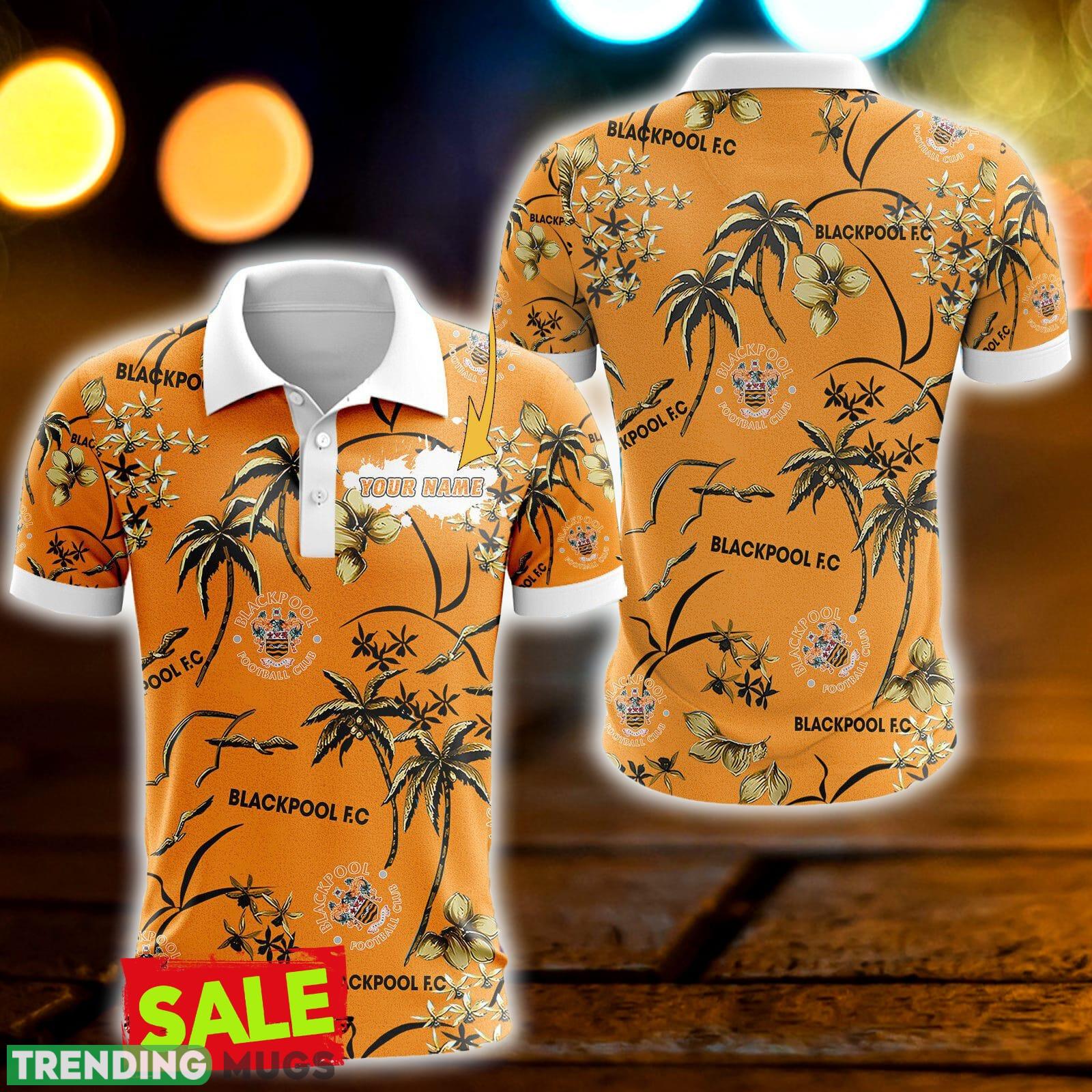 Blackpool F.C Custom Name 3D Polo Shirt For Fans Gift - Blackpool F.C Custom Name 3D Polo Shirt For Fans Gift Blackpool F.C Custom Name 3D Polo Shirt For Fans Gift - Blackpool F.C Custom Name 3D Polo Shirt For Fans Gift