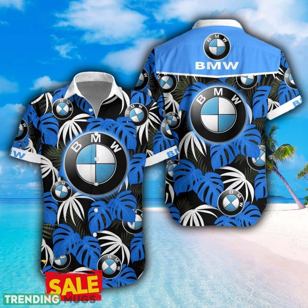 BMW Car Hawaiian Shirt Beach Tropical Leaf For Men Women Fans - BMW Car Hawaiian Shirt Beach Tropical Leaf For Men Women Fans