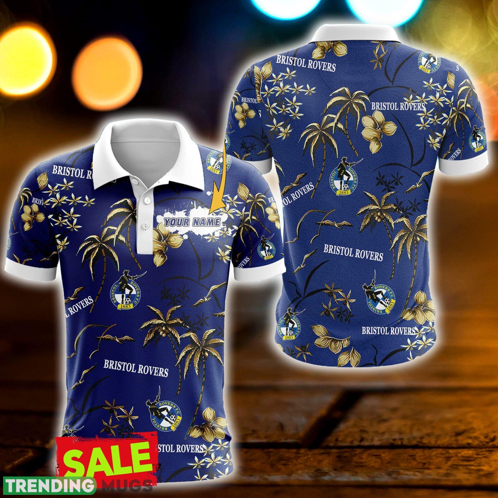 Bristol Rovers Custom Name 3D Polo Shirt For Fans Gift - Bristol Rovers Custom Name 3D Polo Shirt For Fans Gift Bristol Rovers Custom Name 3D Polo Shirt For Fans Gift - Bristol Rovers Custom Name 3D Polo Shirt For Fans Gift