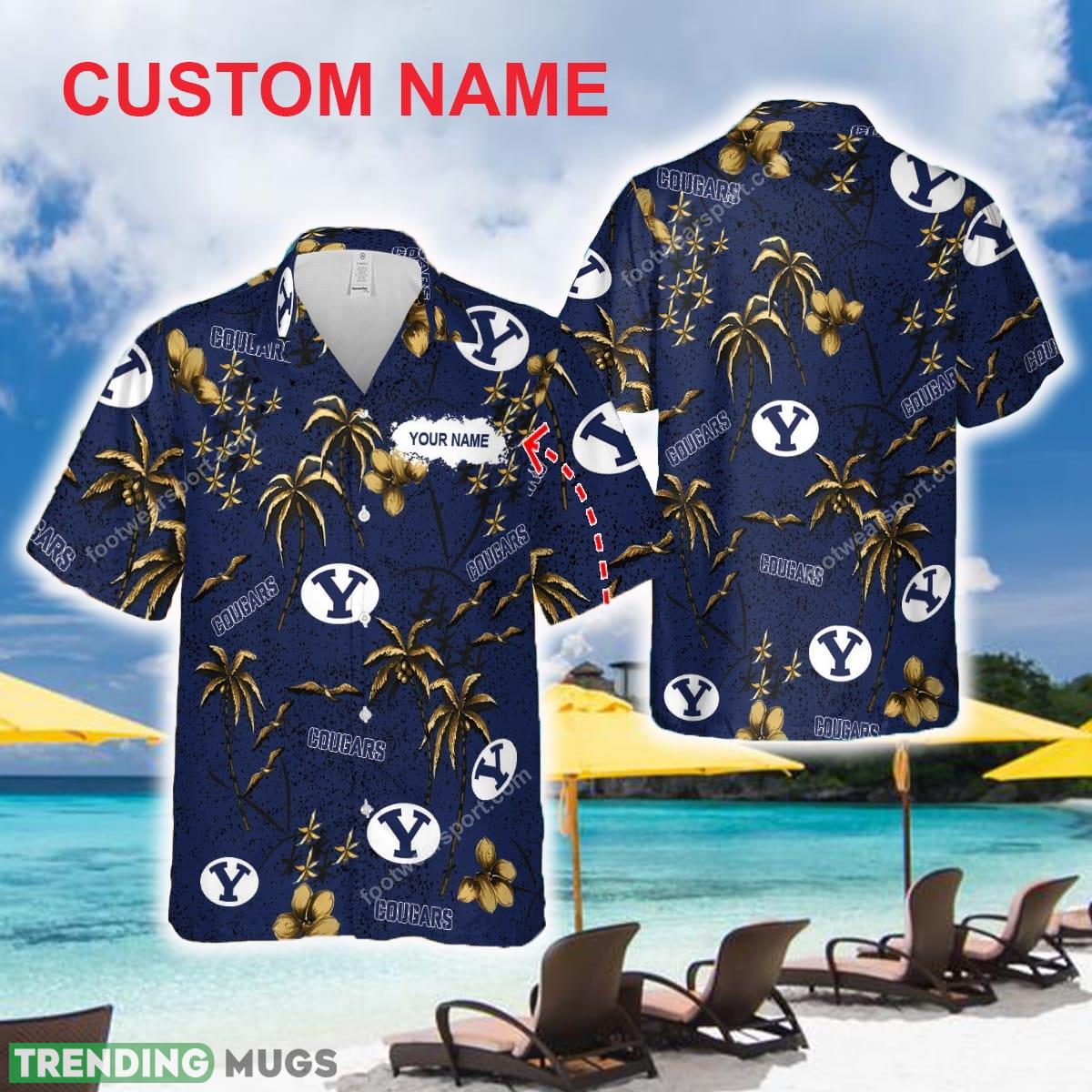 BYU Cougars Hawaiian Shirt New Trending For Men Women Custom Name - BYU Cougars Hawaiian Shirt New Trending For Men Women Custom Name BYU Cougars Hawaiian Shirt New Trending For Men Women Custom Name - BYU Cougars Hawaiian Shirt New Trending For Men Women Custom Name