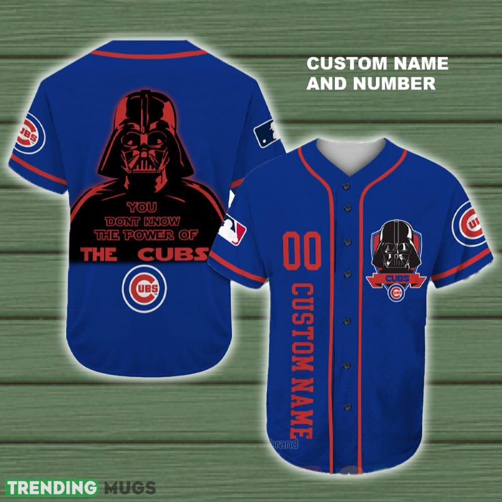Chicago Cubs, Darth Vader Mlb Baseball Jersey Shirt Custom Number And Name - Chicago Cubs, Darth Vader Mlb Baseball Jersey Shirt Custom Number And Name