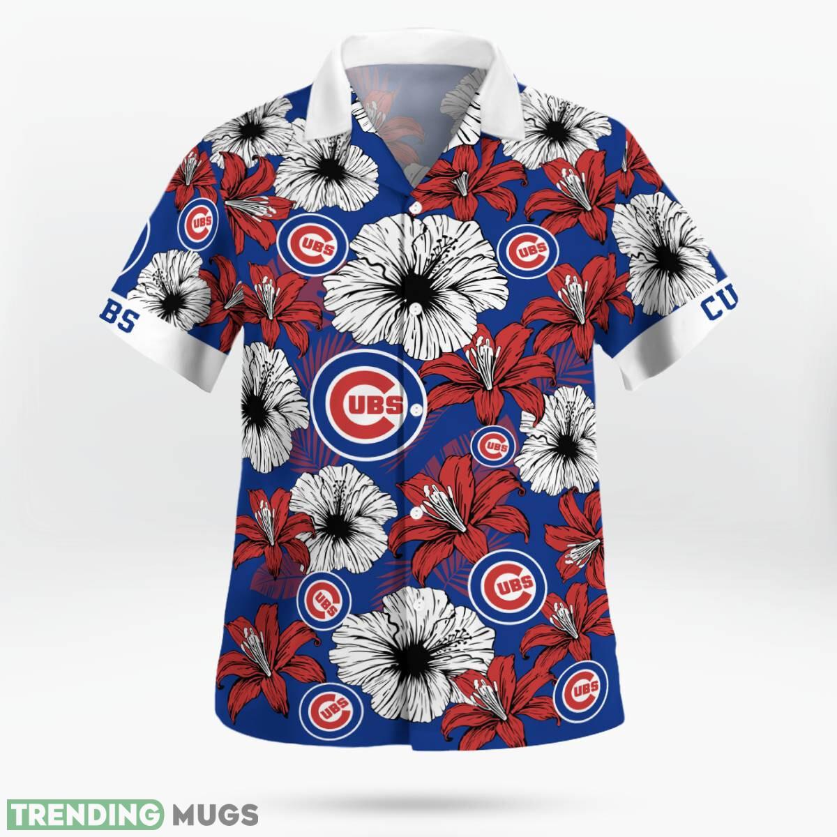 Chicago Cubs Flower Tropical Floral Aloha Hawaiian Shirt For Men Women Hawaiian Shirt Chicago Cubs Flower Tropical Floral Aloha Hawaiian Shirt For Men Women Hawaiian Shirt