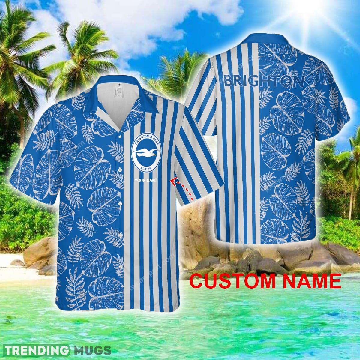 Custom Name Brighton & Hove Albion Hawaiian Shirt Special Gifts - Custom Name Brighton & Hove Albion Hawaiian Shirt Special Gifts Custom Name Brighton & Hove Albion Hawaiian Shirt Special Gifts - Custom Name Brighton & Hove Albion Hawaiian Shirt Special Gifts