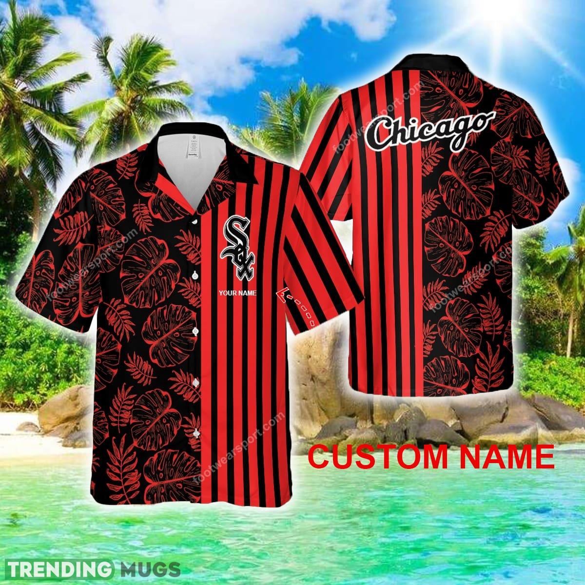 Custom Name Chicago White Sox Hawaiian Shirt For Beach - Custom Name Chicago White Sox Hawaiian Shirt For Beach Custom Name Chicago White Sox Hawaiian Shirt For Beach - Custom Name Chicago White Sox Hawaiian Shirt For Beach