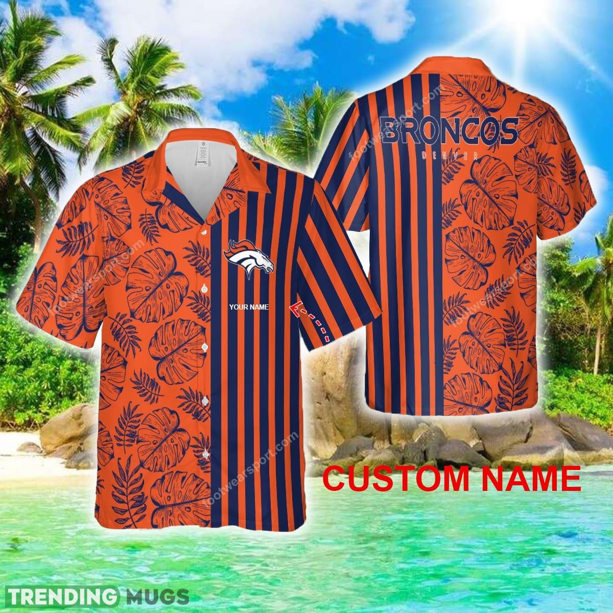 Custom Name Denver Broncos Aloha Hawaiian Shirt Gift For Fans - Custom Name Denver Broncos Aloha Hawaiian Shirt Gift For Fans Custom Name Denver Broncos Aloha Hawaiian Shirt Gift For Fans - Custom Name Denver Broncos Aloha Hawaiian Shirt Gift For Fans