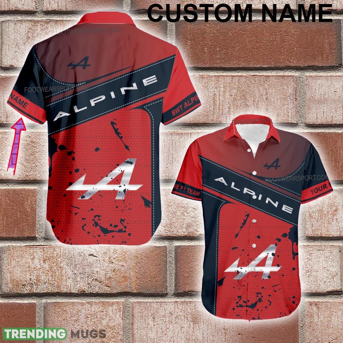 Custom Name F1 Racing BWT Alpine F1 Team Logo Silver Hawaiian Shirt For Beach - Custom Name F1 Racing BWT Alpine F1 Team Logo Silver Hawaiian Shirt For Beach Custom Name F1 Racing BWT Alpine F1 Team Logo Silver Hawaiian Shirt For Beach - Custom Name F1 Racing BWT Alpine F1 Team Logo Silver Hawaiian Shirt For Beach