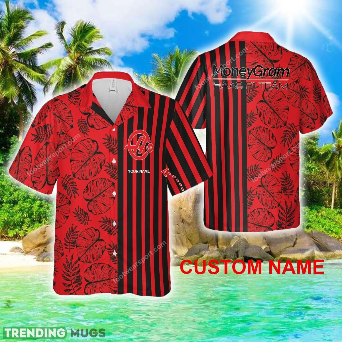 Custom Name F1 Racing MoneyGram Haas F1 Team AOP Hawaiian Shirt Gift Summer - Custom Name F1 Racing MoneyGram Haas F1 Team AOP Hawaiian Shirt Gift Summer Custom Name F1 Racing MoneyGram Haas F1 Team AOP Hawaiian Shirt Gift Summer - Custom Name F1 Racing MoneyGram Haas F1 Team AOP Hawaiian Shirt Gift Summer