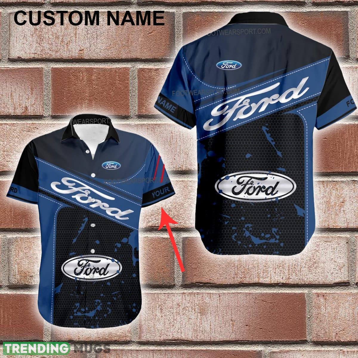 Custom Name Ford Racing Style SilverHawaiian Shirt Personalized Hawaiian Shirt AOP Gift Summer - Custom Name Ford Racing Style SilverHawaiian Shirt Personalized Hawaiian Shirt AOP Gift Summer Custom Name Ford Racing Style SilverHawaiian Shirt Personalized Hawaiian Shirt AOP Gift Summer - Custom Name Ford Racing Style SilverHawaiian Shirt Personalized Hawaiian Shirt AOP Gift Summer