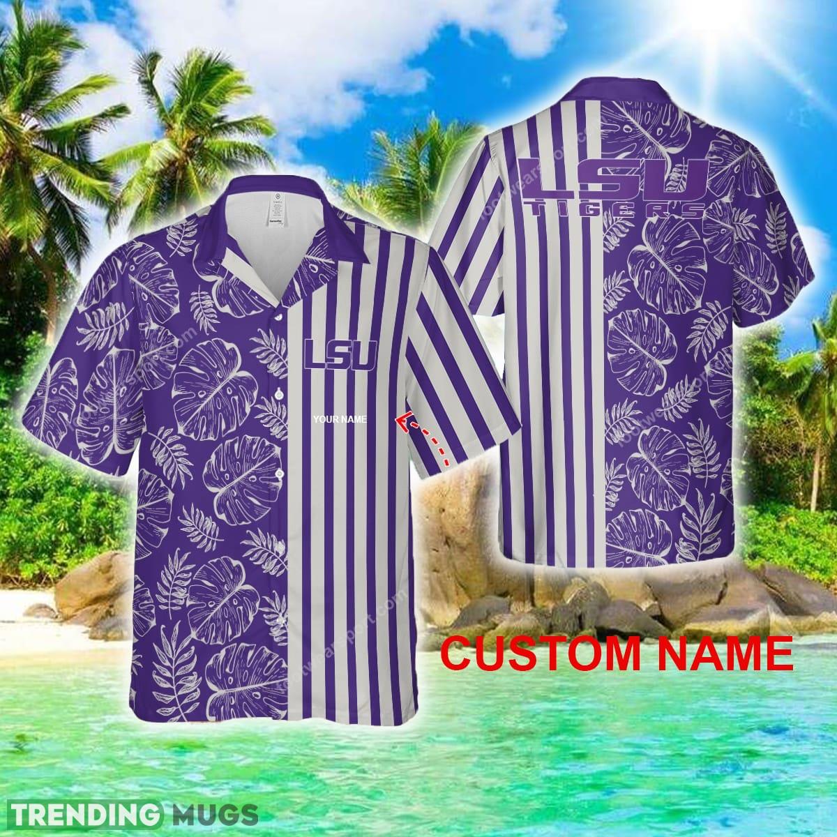Custom Name LSU Tigers AOP Hawaiian Shirt Special Gifts - Custom Name LSU Tigers AOP Hawaiian Shirt Special Gifts Custom Name LSU Tigers AOP Hawaiian Shirt Special Gifts - Custom Name LSU Tigers AOP Hawaiian Shirt Special Gifts