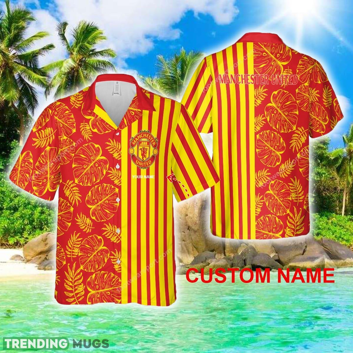 Custom Name Manchester United Hawaiian Shirt Gift For Fans - Custom Name Manchester United Hawaiian Shirt Gift For Fans Custom Name Manchester United Hawaiian Shirt Gift For Fans - Custom Name Manchester United Hawaiian Shirt Gift For Fans
