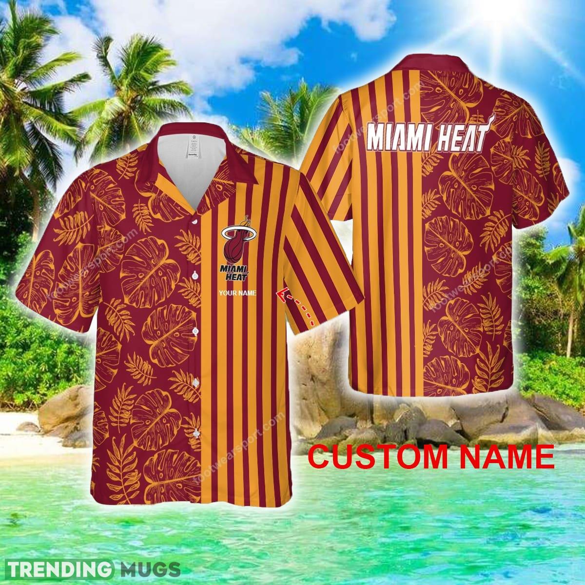 Custom Name Miami Heat AOP Hawaiian Shirt Gift Summer - Custom Name Miami Heat AOP Hawaiian Shirt Gift Summer Custom Name Miami Heat AOP Hawaiian Shirt Gift Summer - Custom Name Miami Heat AOP Hawaiian Shirt Gift Summer
