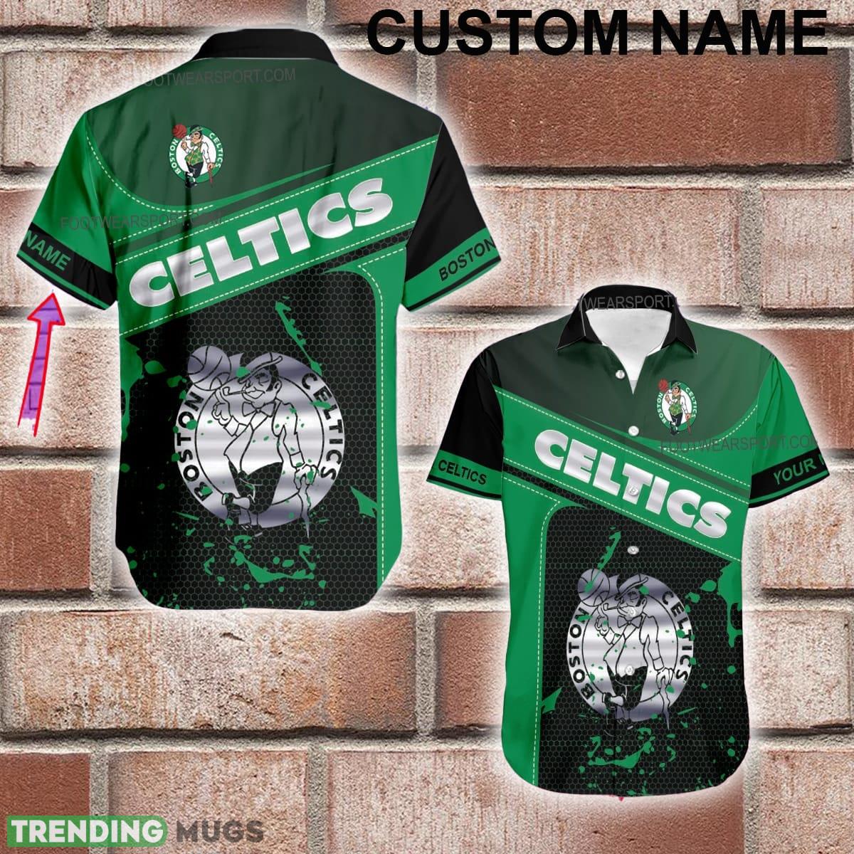 Custom Name NBA Boston Celtics Logo Silver AOP Hawaiian Shirt Special Gifts - Custom Name NBA Boston Celtics Logo Silver AOP Hawaiian Shirt Special Gifts Custom Name NBA Boston Celtics Logo Silver AOP Hawaiian Shirt Special Gifts - Custom Name NBA Boston Celtics Logo Silver AOP Hawaiian Shirt Special Gifts