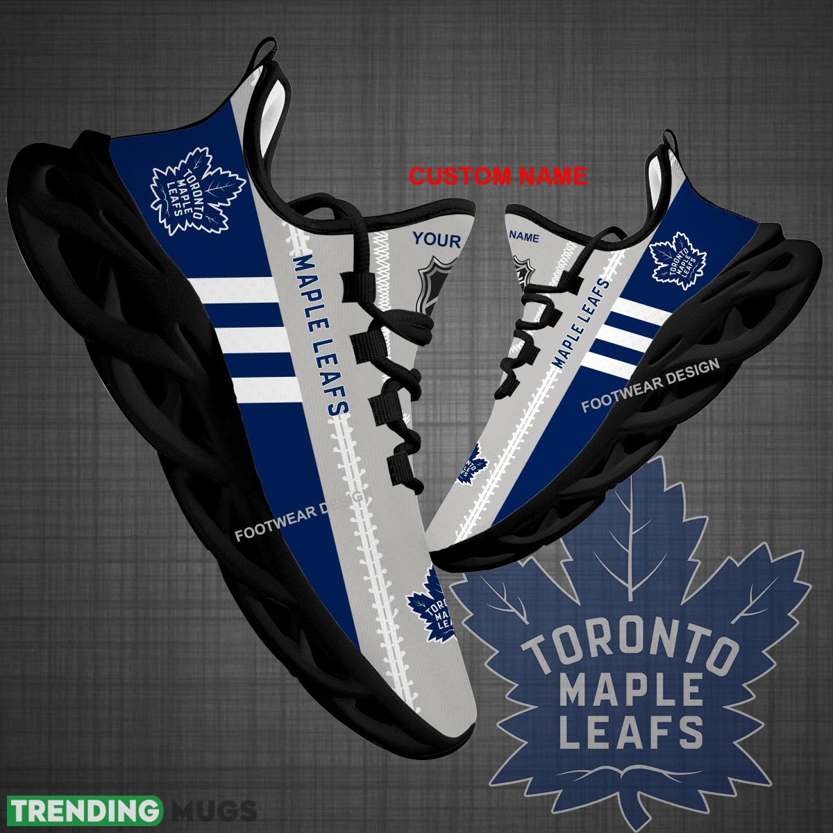 Custom Name NHL Toronto Maple Leafs Logo New Max Soul Shoes For Big Fans Runing Sneakers Gift - NHL Toronto Maple Leafs Logo New Chunky Shoes Photo 1 Custom Name NHL Toronto Maple Leafs Logo New Max Soul Shoes For Big Fans Runing Sneakers Gift - NHL Toronto Maple Leafs Logo New Chunky Shoes Photo 1