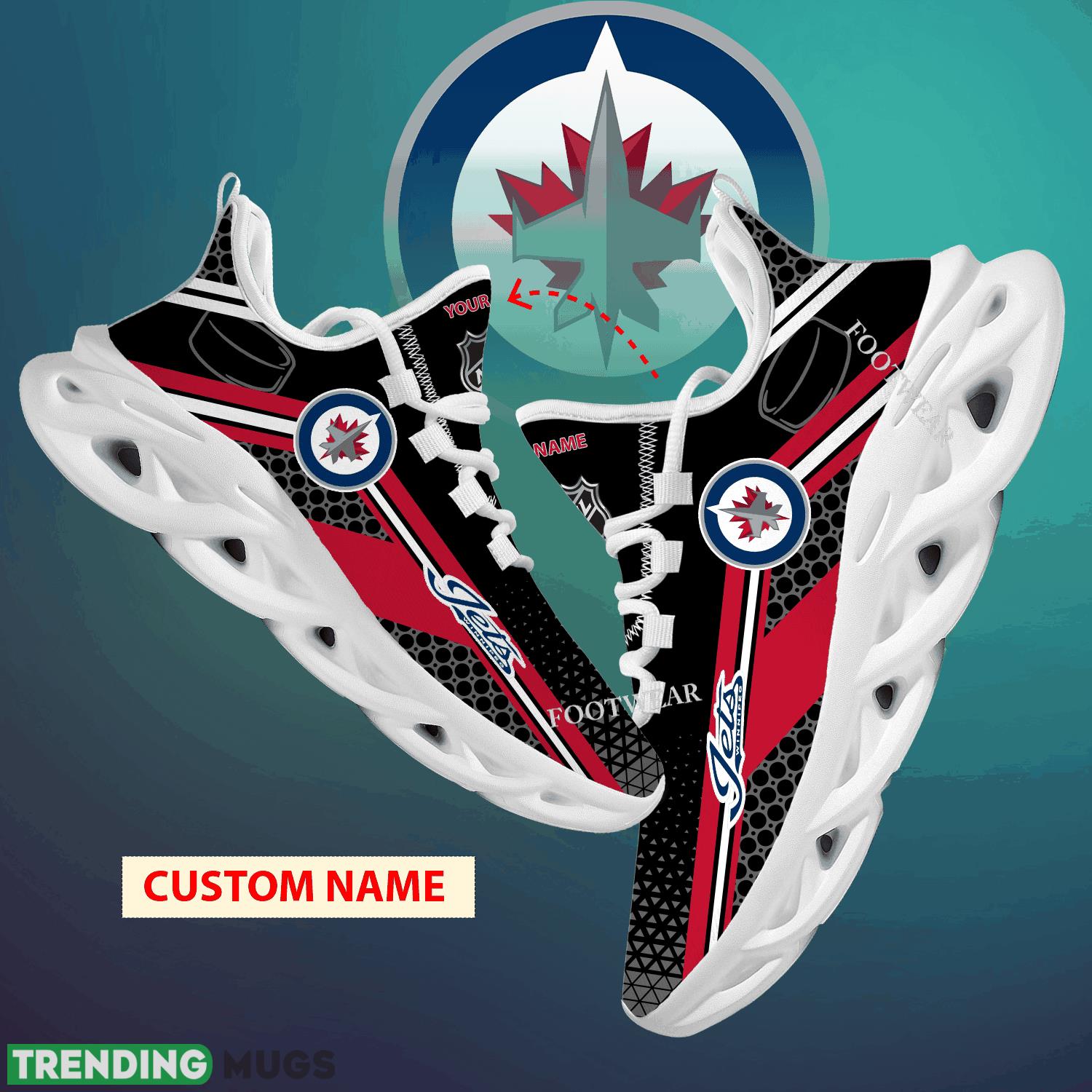 Custom Name NHL Winnipeg Jets Max Soul Shoes For Big Fans Runing Sneakers Gift - NHL Winnipeg Jets Max Soul Shoes New Season Personalized Photo 1 Custom Name NHL Winnipeg Jets Max Soul Shoes For Big Fans Runing Sneakers Gift - NHL Winnipeg Jets Max Soul Shoes New Season Personalized Photo 1
