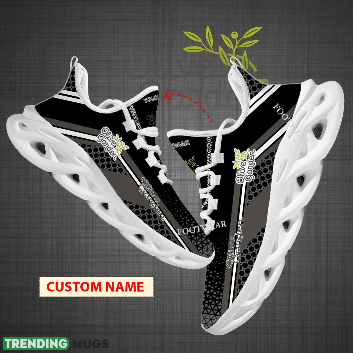 Custom Name Olive Garden Bulk Logo Max Soul Shoes For Big Fans Runing Sneakers Gift - olive garden Bulk Logo Personalized Chunky Shoes Photo 1 Custom Name Olive Garden Bulk Logo Max Soul Shoes For Big Fans Runing Sneakers Gift - olive garden Bulk Logo Personalized Chunky Shoes Photo 1