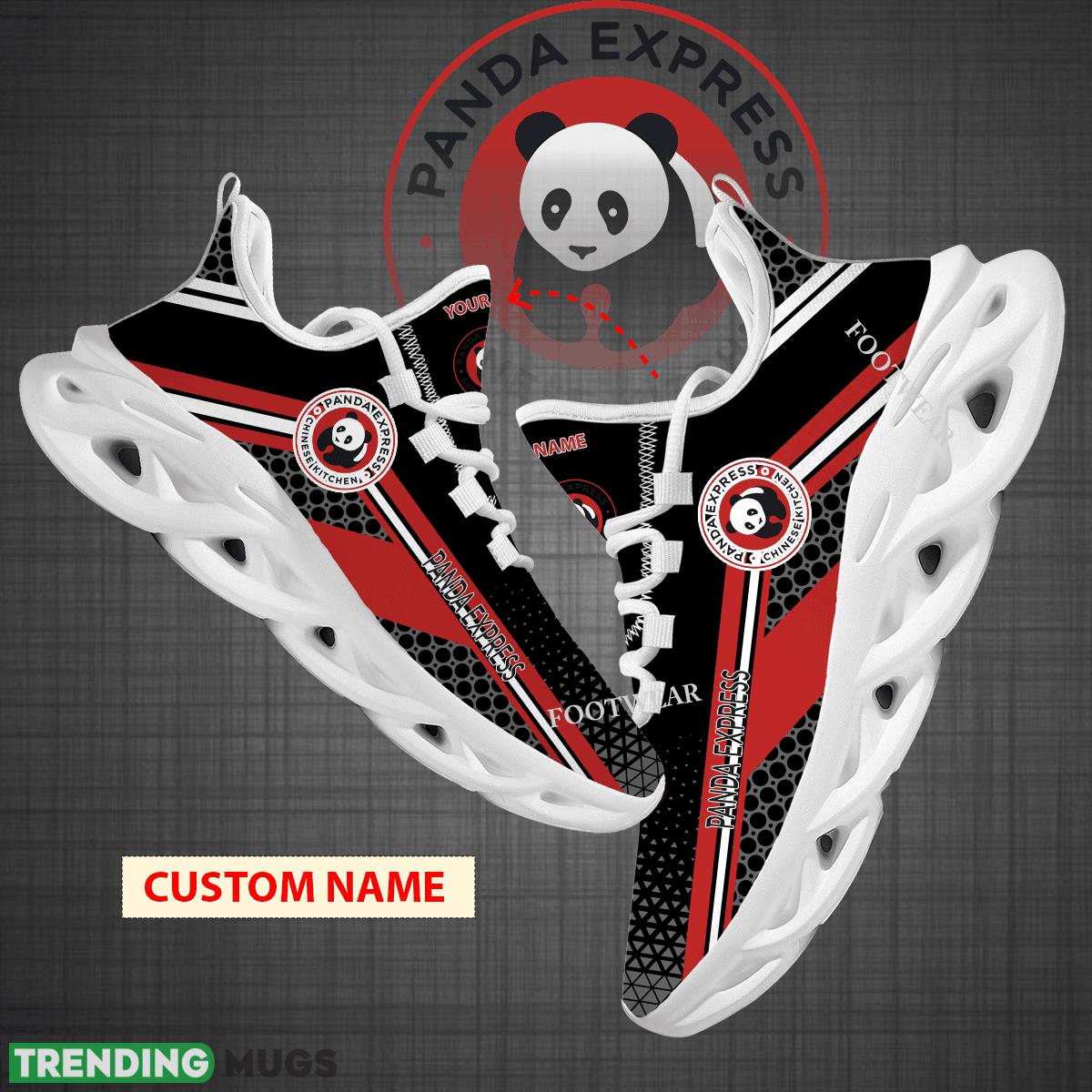 Custom Name Panda Express Logo Max Soul Shoes For Big Fans Runing Sneakers Gift - panda express Logo Personalized Chunky Shoes Photo 1 Custom Name Panda Express Logo Max Soul Shoes For Big Fans Runing Sneakers Gift - panda express Logo Personalized Chunky Shoes Photo 1