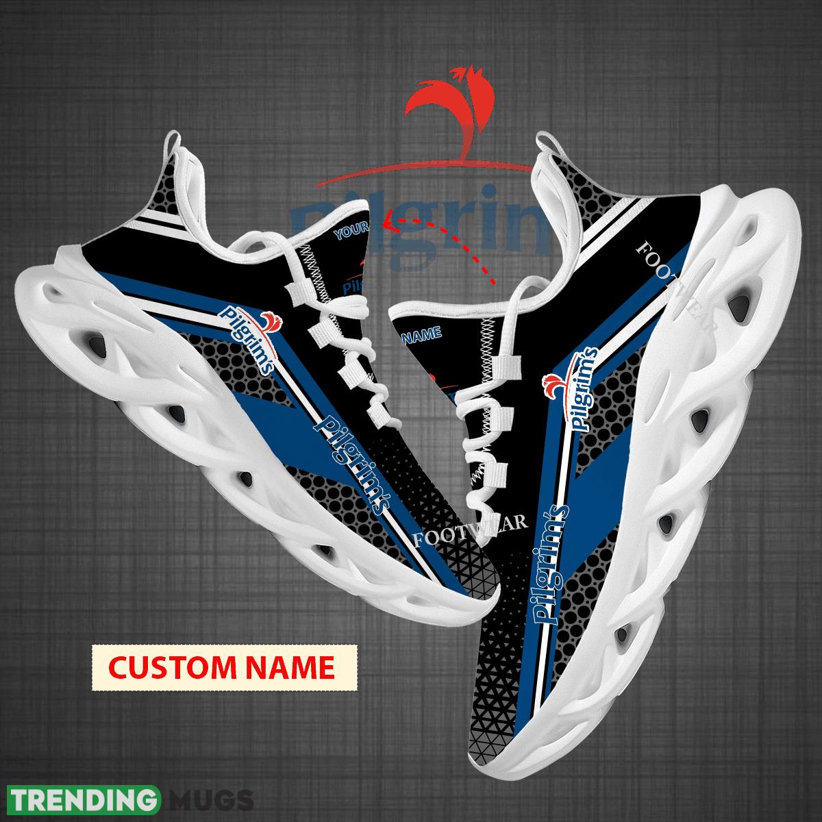 Custom Name Pilgrim's Logo Max Soul Shoes For Big Fans Runing Sneakers Gift - pilgrim's Logo Personalized Chunky Shoes Photo 1 Custom Name Pilgrim's Logo Max Soul Shoes For Big Fans Runing Sneakers Gift - pilgrim's Logo Personalized Chunky Shoes Photo 1