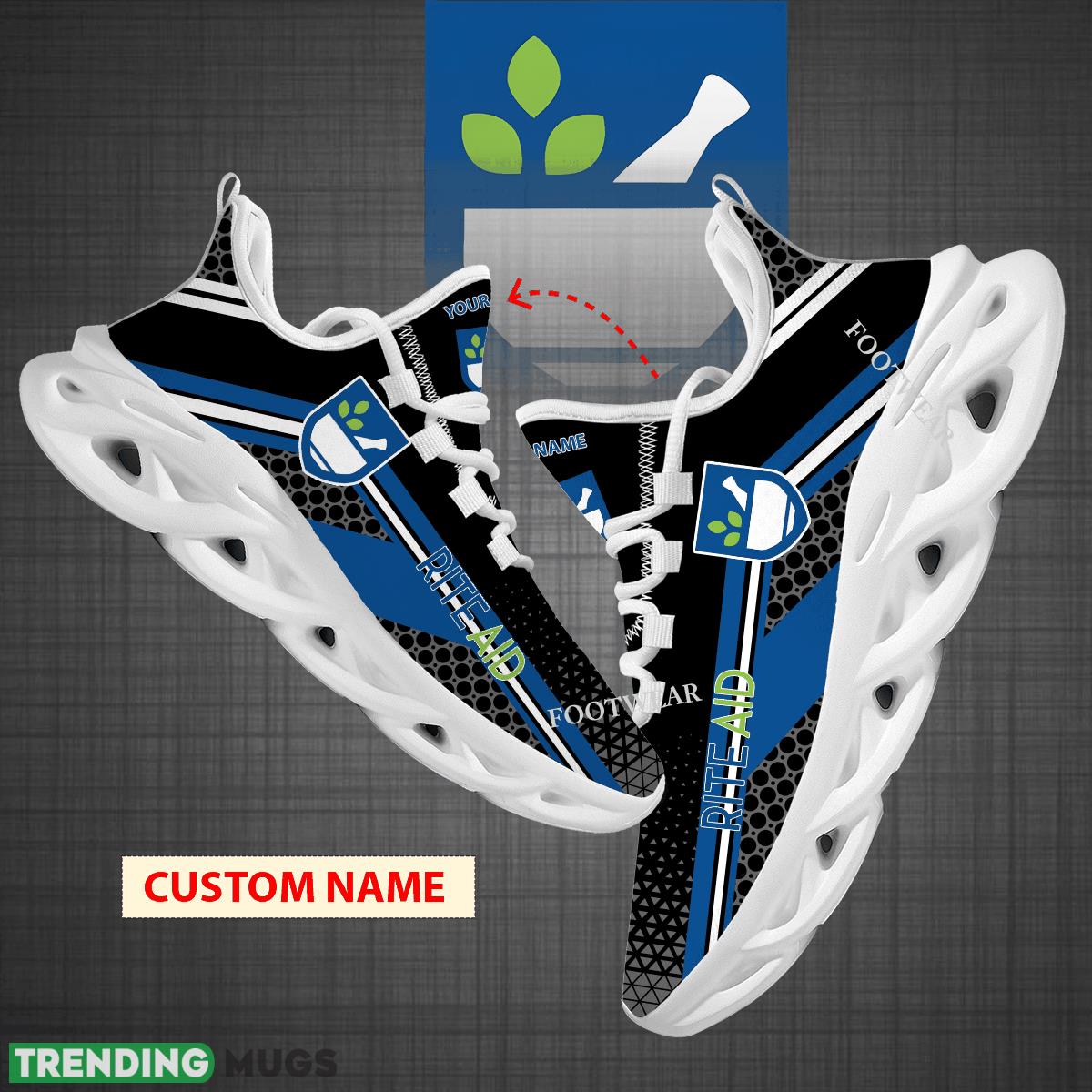Custom Name Rite Aid Logo Max Soul Shoes For Big Fans Runing Sneakers Gift - rite aid Logo Personalized Chunky Shoes Photo 1 Custom Name Rite Aid Logo Max Soul Shoes For Big Fans Runing Sneakers Gift - rite aid Logo Personalized Chunky Shoes Photo 1