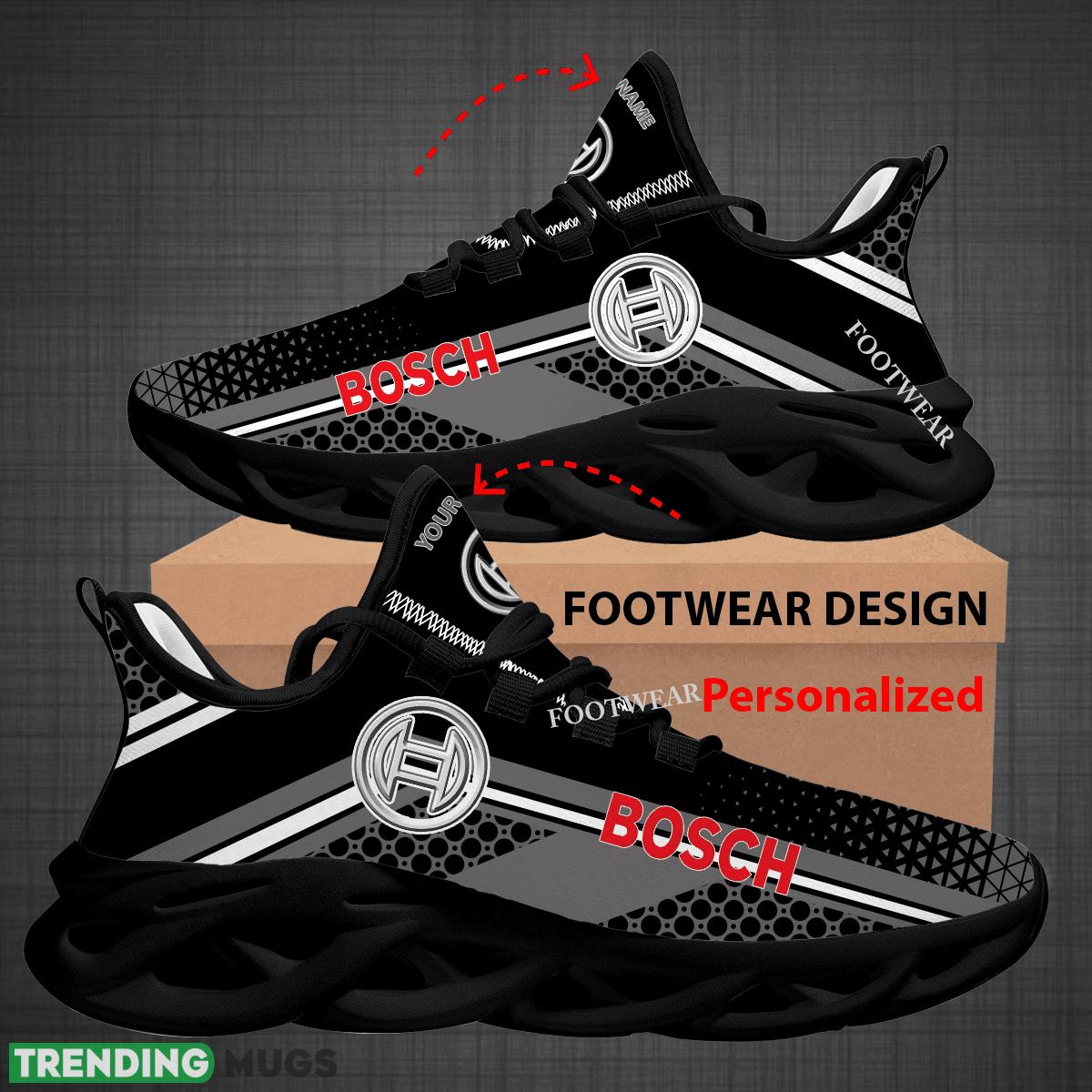 Custom Name Robert Bosch Gmbh Logo Max Soul Shoes For Big Fans Runing Sneakers Gift Max Soul Custom Name Robert Bosch Gmbh Logo Max Soul Shoes For Big Fans Runing Sneakers Gift Max Soul