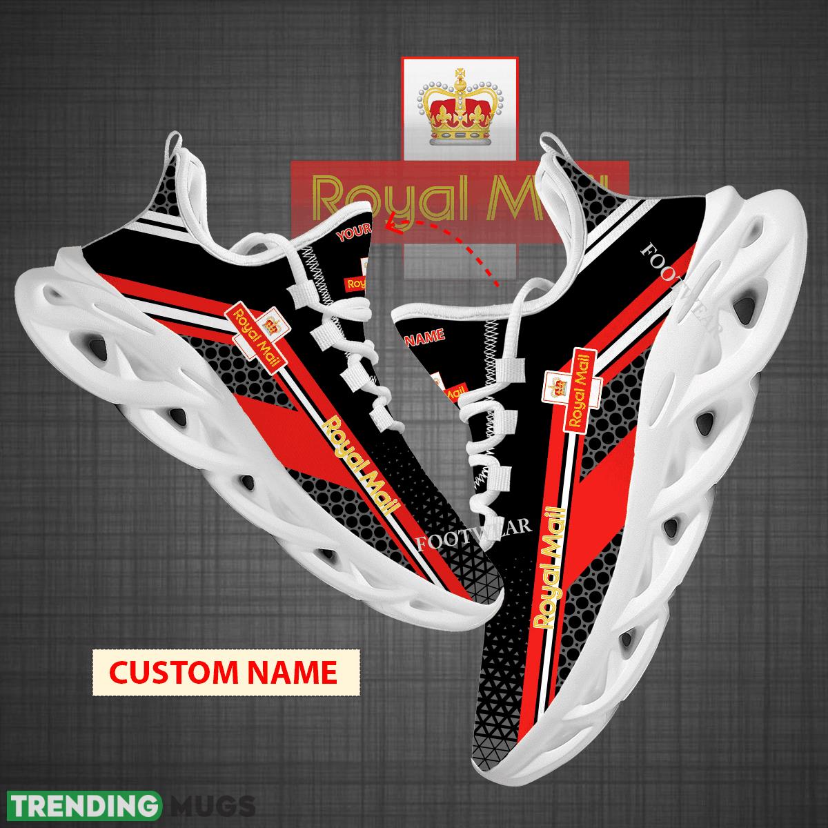 Custom Name Royal Mail Logo Max Soul Shoes For Big Fans Runing Sneakers Gift - royal mail Logo Personalized Chunky Shoes Photo 1 Custom Name Royal Mail Logo Max Soul Shoes For Big Fans Runing Sneakers Gift - royal mail Logo Personalized Chunky Shoes Photo 1