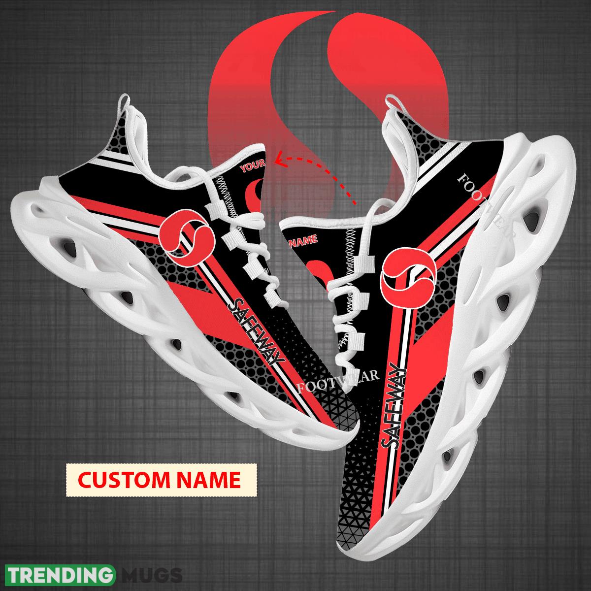 Custom Name Safeway Logo Max Soul Shoes For Big Fans Runing Sneakers Gift - safeway Logo Personalized Chunky Shoes Photo 1 Custom Name Safeway Logo Max Soul Shoes For Big Fans Runing Sneakers Gift - safeway Logo Personalized Chunky Shoes Photo 1